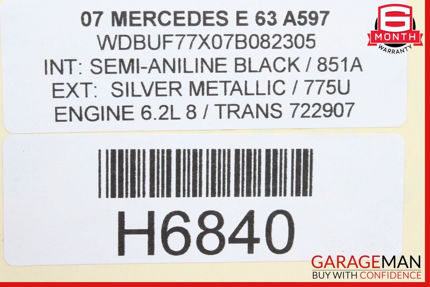 07-11 Mercedes W211 E63 AMG CLS550 ABS Brake Hydraulic Pump Control Module OEM