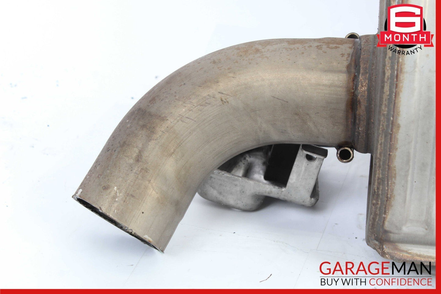 14-17 Maserati Ghibli M157 Rear Left Driver Side Exhaust Muffler Dual Tip