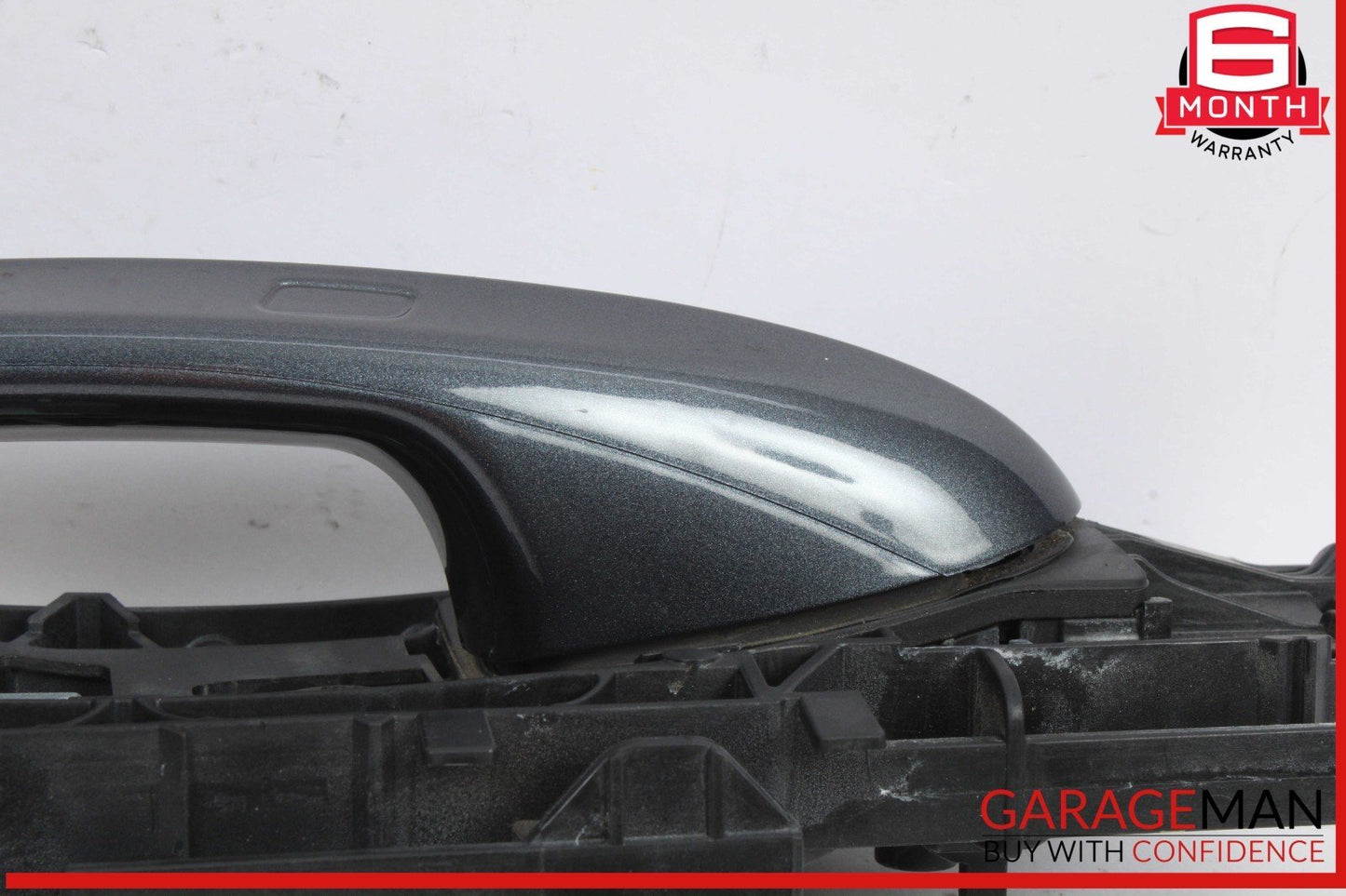 15-20 Mercedes W205 C300 4MATIC Rear Left Side Exterior Door Handle Gray OEM