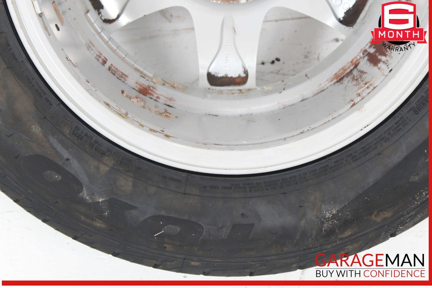 98-05 Mercedes W163 ML500 ML430 8.5 X 17 17" Wheel Tire Rim 1634012702 OEM