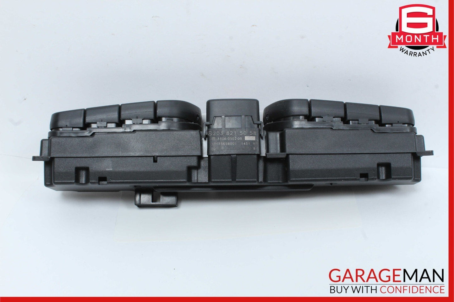 01-04 Mercedes W203 C240 Dashboard Dash Hazard Light Control Switch Panel OEM