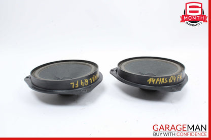 14-17 Maserati Ghibli Front Right & Left Side Door Sound Audio Speaker Set OEM