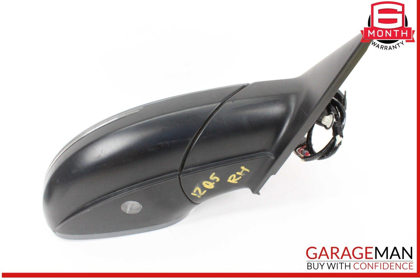 09-15 Audi Q5 Front Right Side Door Rear View Mirror Silver 8R1857410E OEM