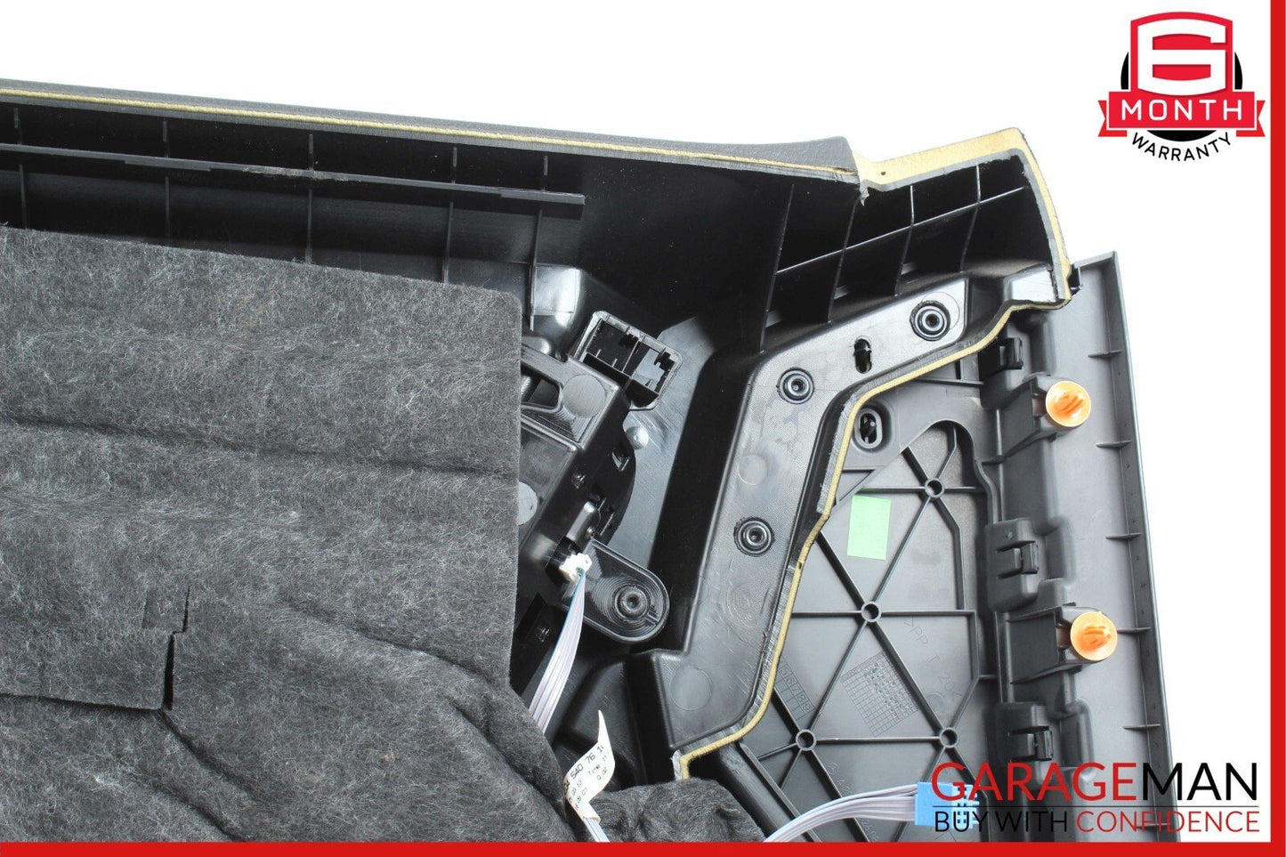10-15 Mercedes X204 GLK350 Front Right Passenger Side Interior Door Panel Black