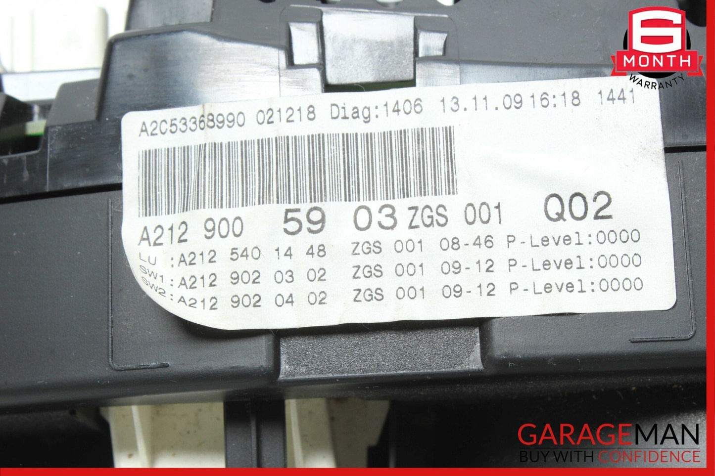 10-13 Mercedes W212 E350 E500 E550 Instrument Cluster Speedometer Odometer OEM