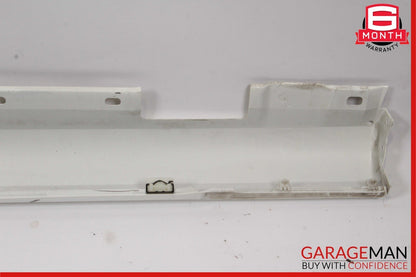 12-14 Mercedes W204 C350 Coupe Sport Right Side Rocker Skirt Molding Polar White