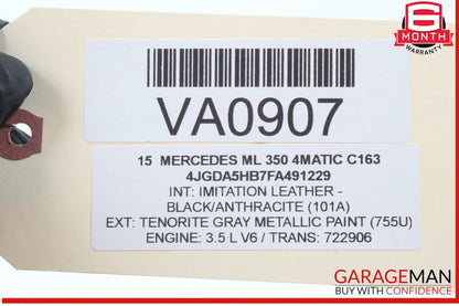 12-16 Mercedes W166 ML350 4MATIC Trailer Towing Control Module 2469005501 OEM
