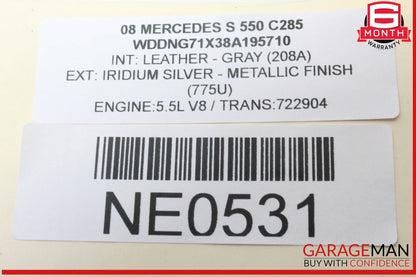 07-14 Mercedes W221 S550 CL550 Air Airmatic Suspension Control Module Unit OEM