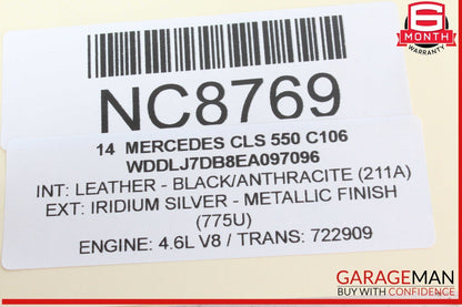 08-17 Mercedes W218 CLS550 Rear Right or Rear Left Side Upper Control Arm OEM