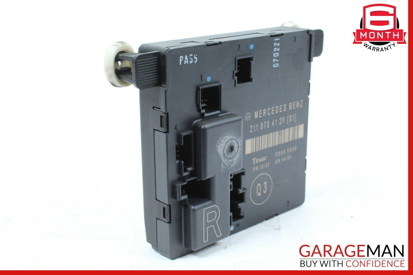 03-09 Mercedes W211 E350 E550 Rear Right Passenger Side Door Control Module Unit