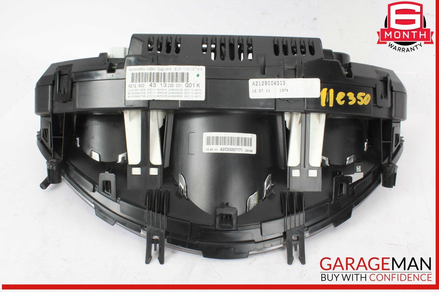 10-13 Mercedes W212 E350 Bluetec Instrument Cluster Speedometer Odometer OEM