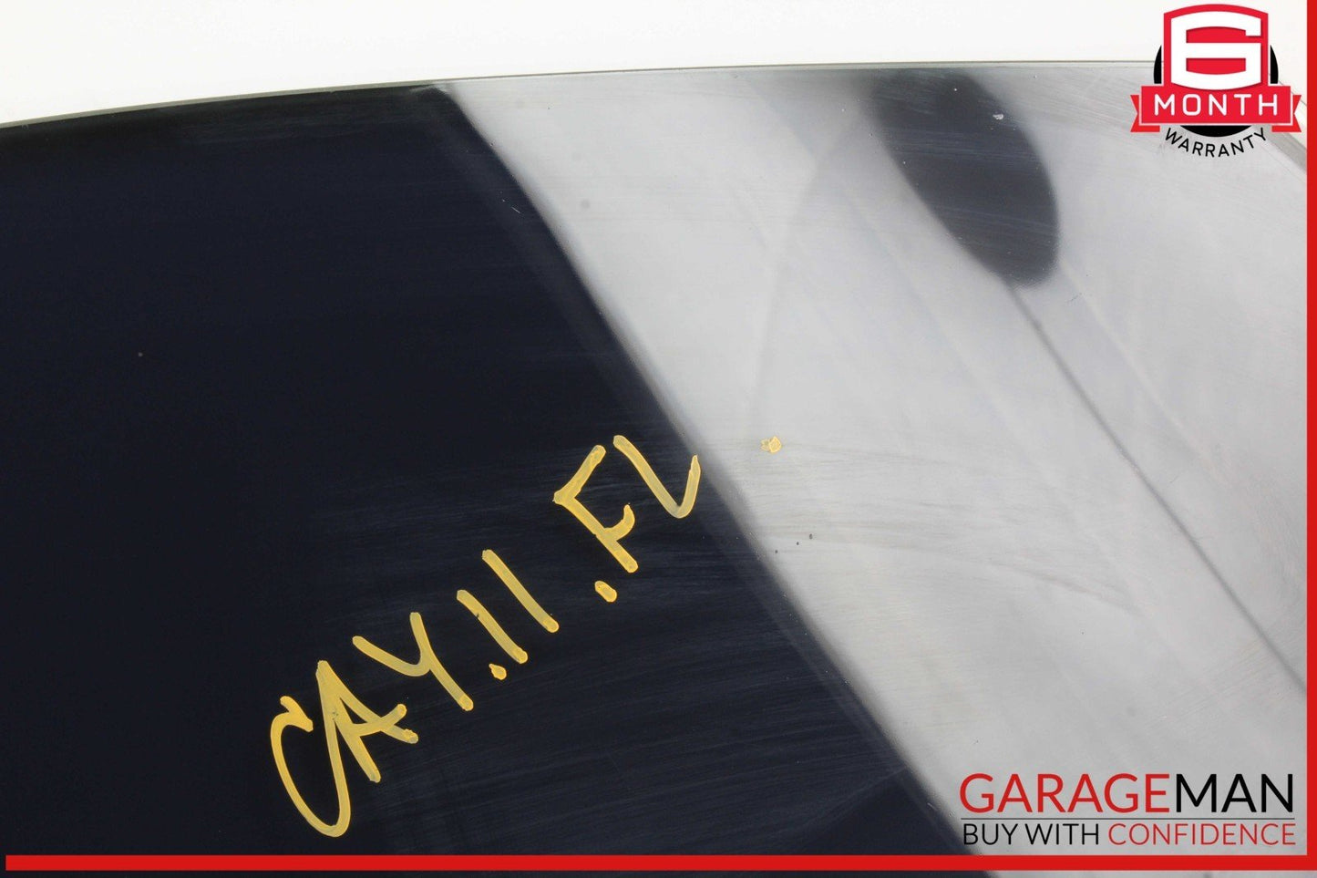 11-18 Porsche Cayenne 958 Front Left Driver Side Door Window Glass OEM
