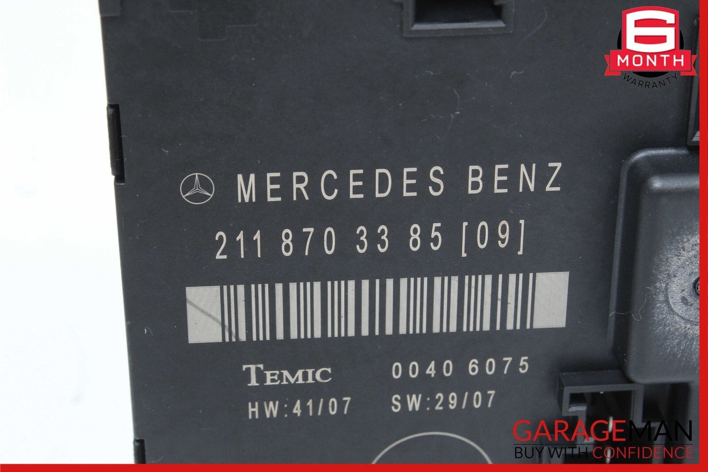 07-09 Mercedes W211 E350 E320 E550 E63 AMG Rear Left Door Control Module Unit