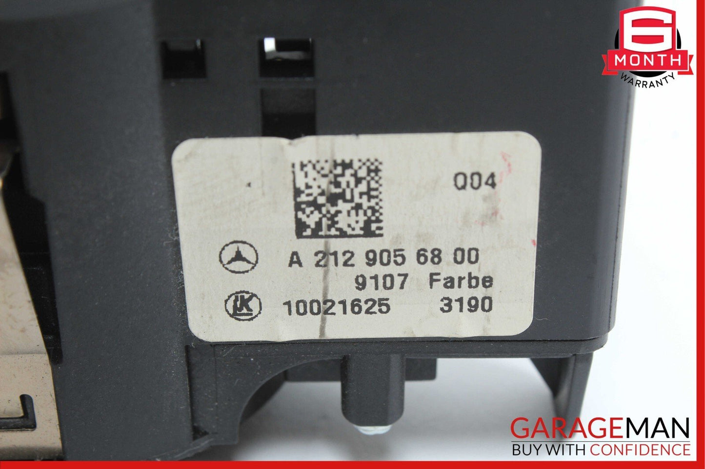 08-20 Mercedes W212 E350 C300 C350 Headlight Fog Light Switch Control Module OEM