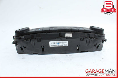 06-11 Mercedes W219 CLS500 A/C Heater Switch Climate Controller Module Unit OEM