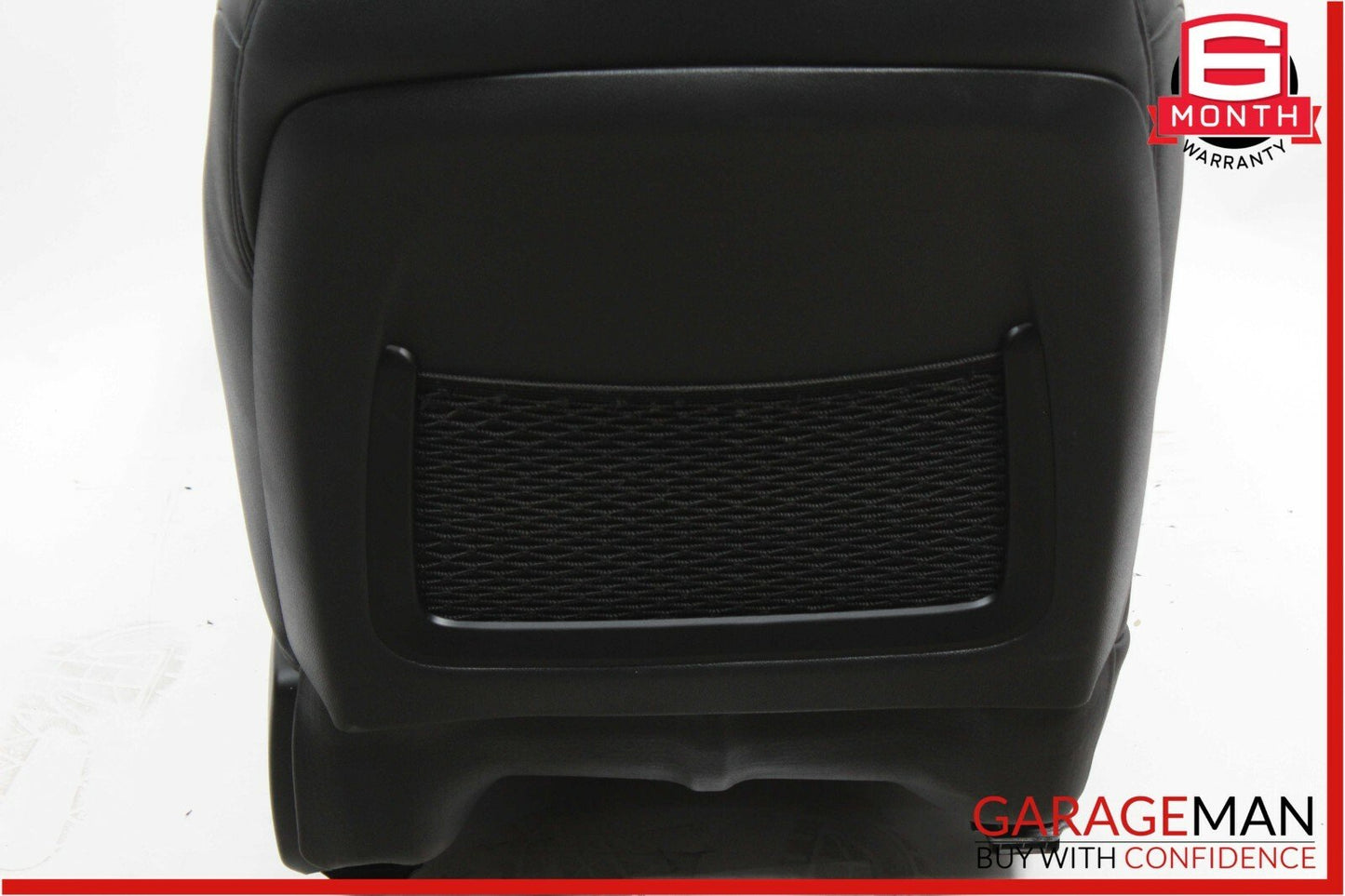 14-17 Maserati Ghibli Front Left Side Complete Seat Cushion Cover Assembly Black