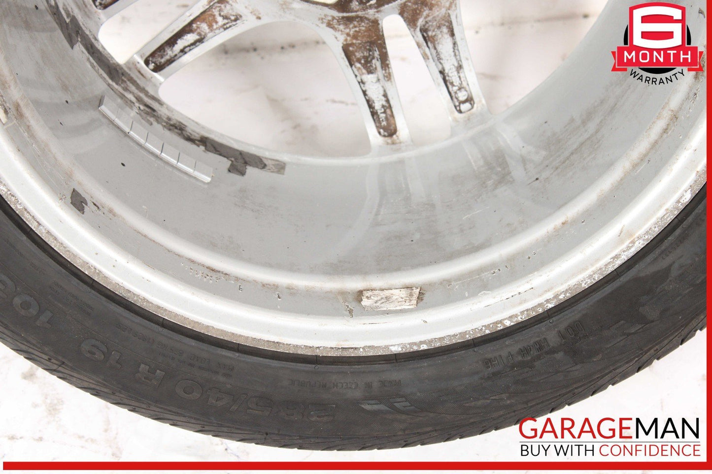10-16 Porsche Panamera 970 10 x 19 19" Rear Wheel Tire Rim OEM