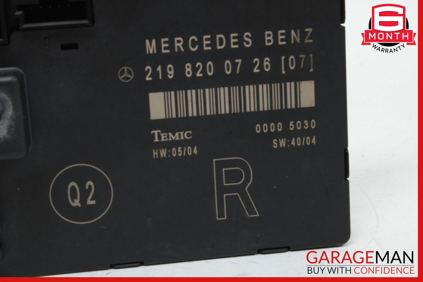 06-11 Mercedes W219 CLS550 CLS55 Door Control Module Front Right Passenger OEM