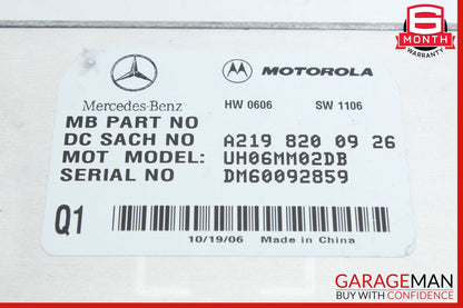 06-12 Mercedes W211 E350 GL450 Communication Control Module 2308207026 OEM