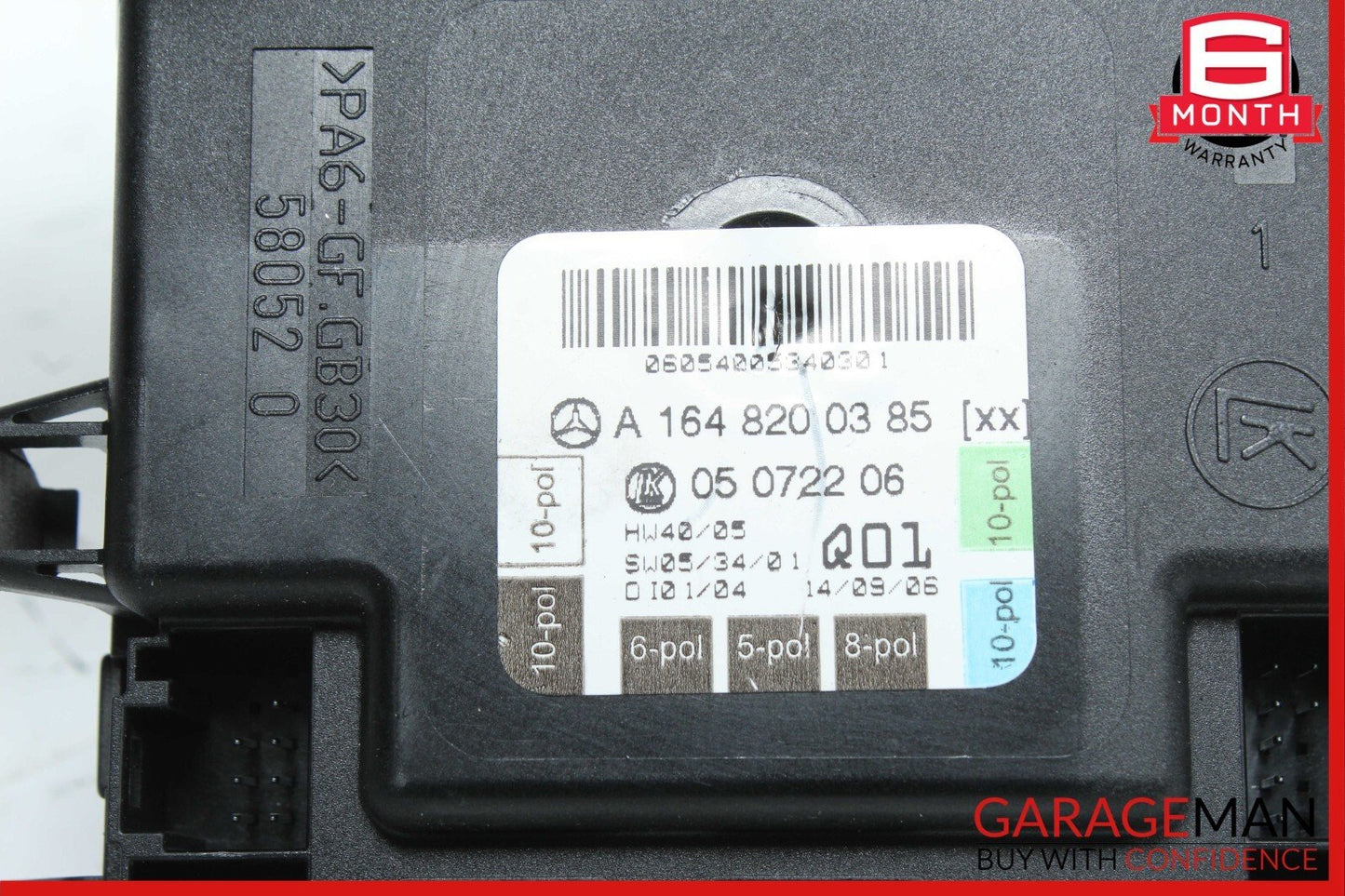 06-10 Mercedes X164 GL450 4MATIC Front Left Driver Door Control Module OEM
