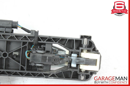 10-13 Mercedes W212 E350 E550 E63 AMG Rear Left Exterior Door Handle White OEM