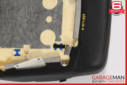 06-10 Mercedes W251 R350 R500 Front Right Top Upper Seat Cushion Cover Black