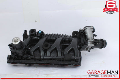 10-16 Mercedes W204 C250 CGI Engine Air Intake Manifold w/ Throttle Body OEM