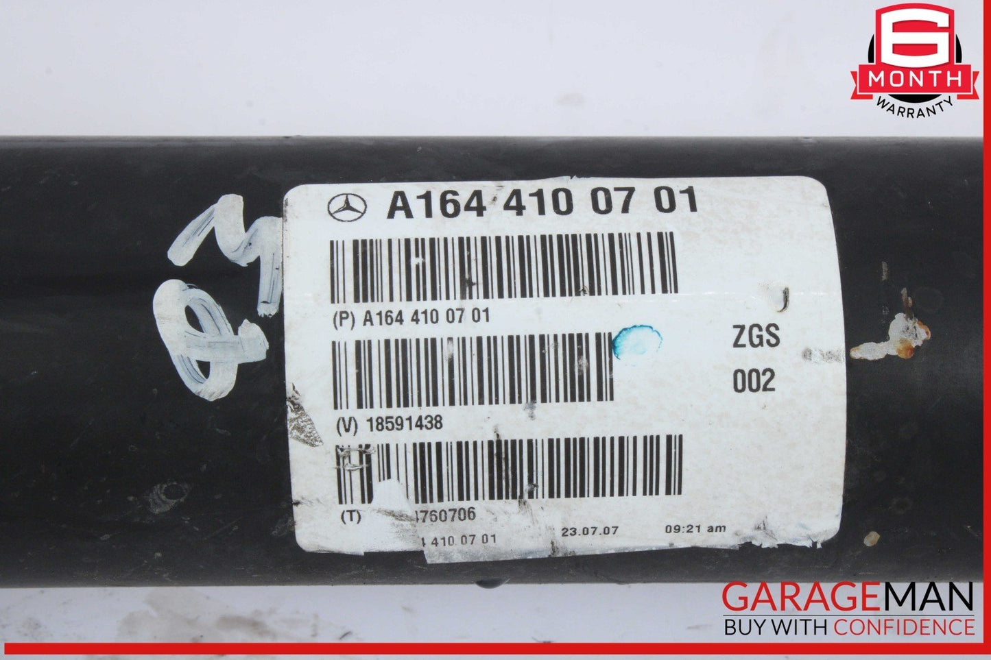 06-12 Mercedes W164 ML350 4MATIC Front Drive Axle Shaft Driveshaft 1644100701