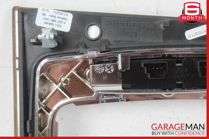 08-15 Mercedes W204 C250 Center Console Shifter Trim Cover Panel Bezel Wood Assy