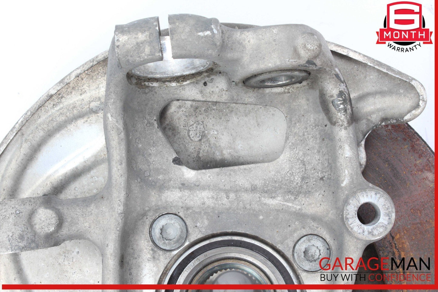 17-24 Audi A4 Quattro Front Left Driver Side Spindle Knuckle Hub w/ Disc Rotor