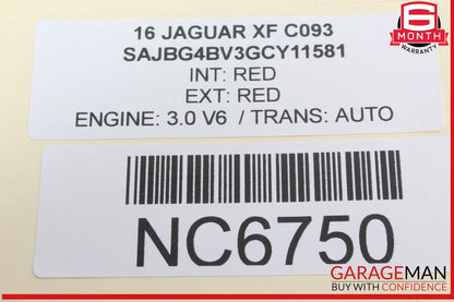 16-20 Jaguar XF Front Right Passenger Side Seat Adjustment Switch GX6314B566DAA