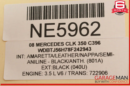 01-09 Mercedes-Benz CLK350 Front Left/Right Door Audio Speaker 2038205802