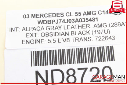 00-06 Mercedes W215 CL55 AMG Front Right / Left Transverse Lower Control Arm