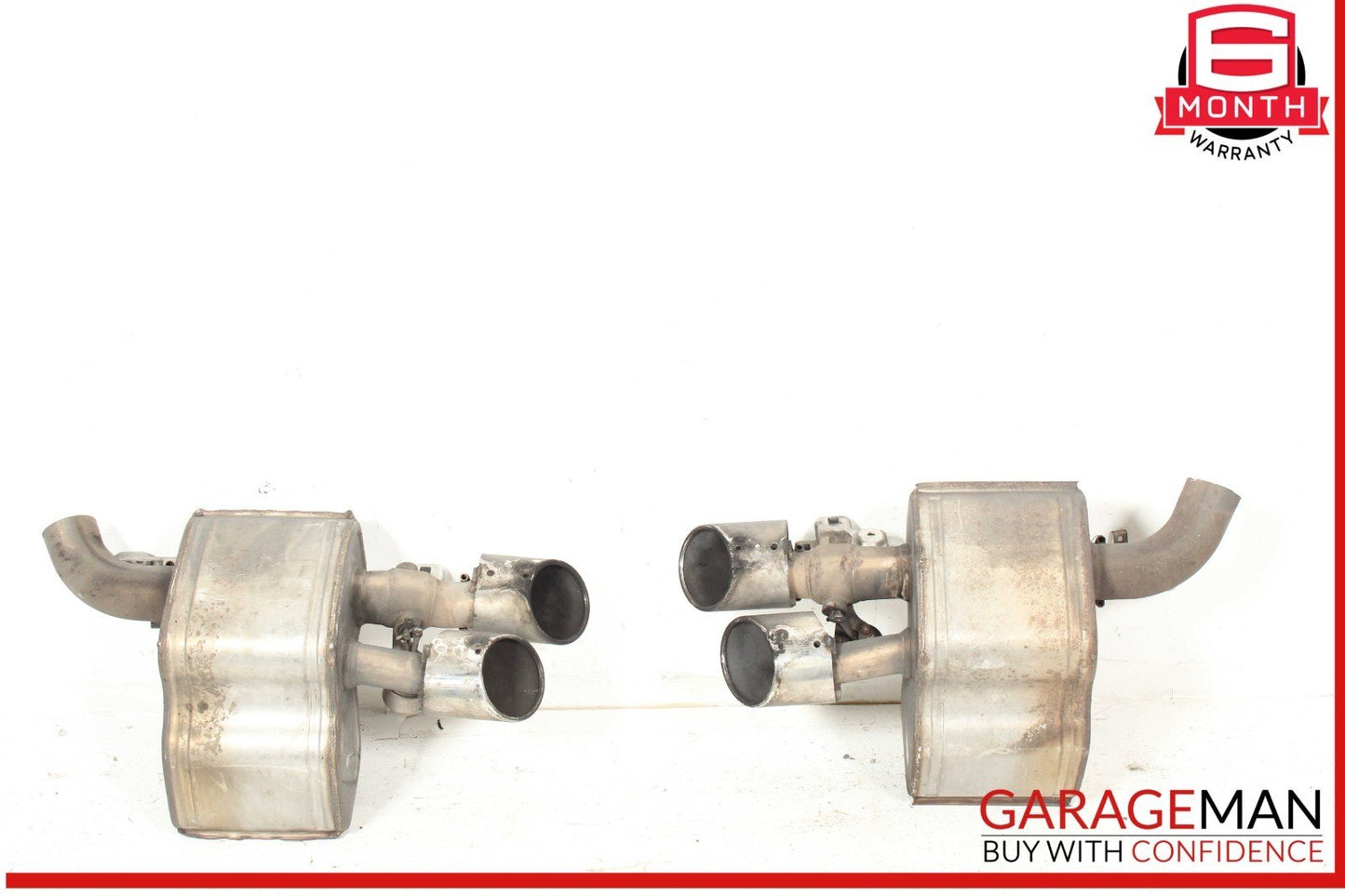 14-20 Maserati Ghibli 3.0L Rear Right & Left Side Exhaust Muffler Tips Set of 2