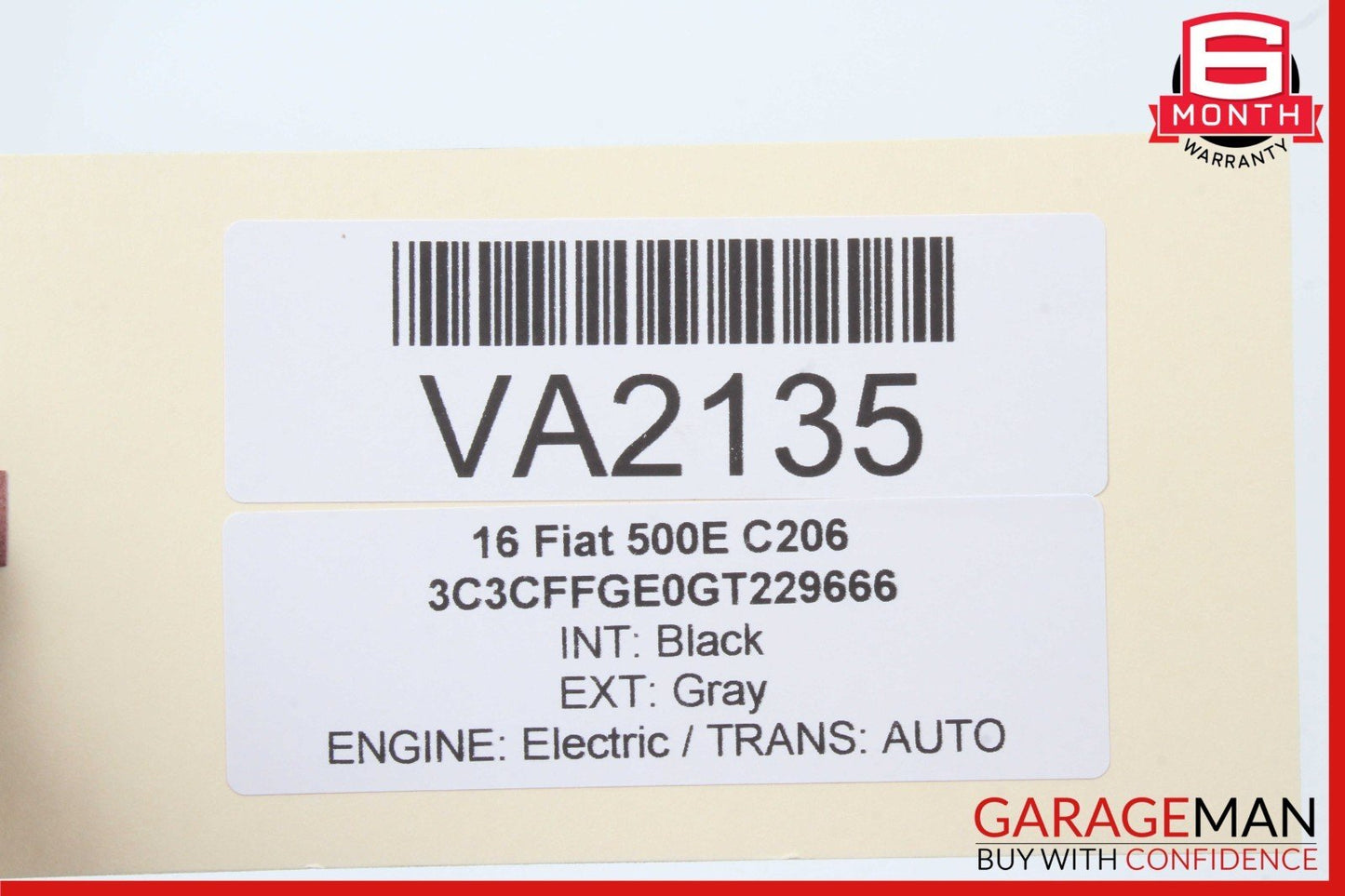 12-19 Fiat 500E Front Left Driver Side AC A/C Air Conditioning Air Vent Grille