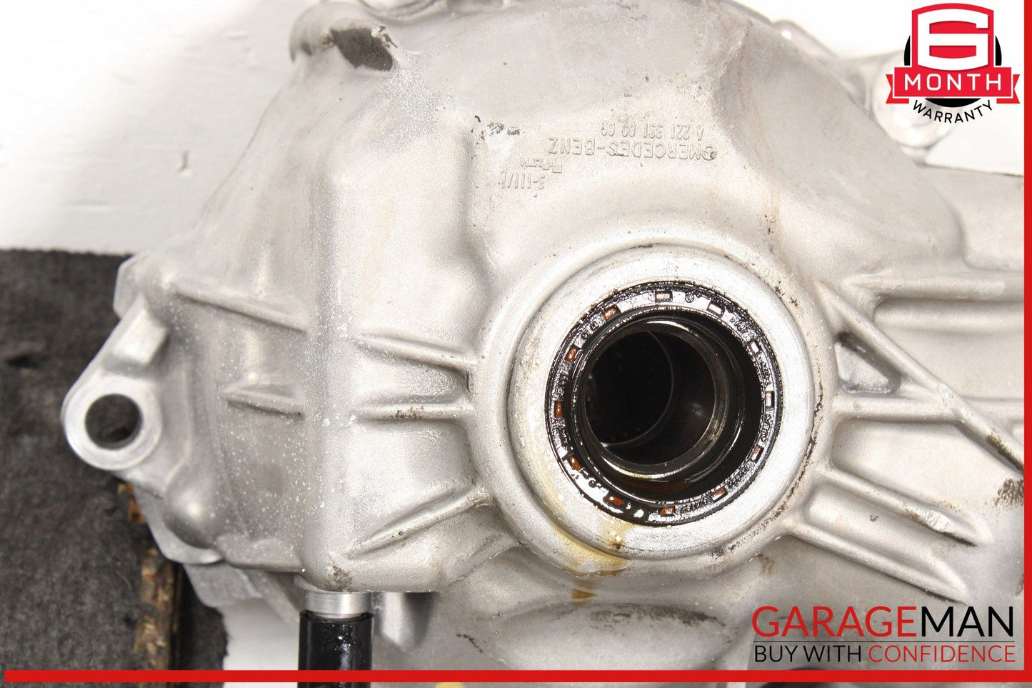 08-23 Mercedes X204 GLK250 C300 4Matic Front Axle Differential Carrier 3.07 OEM