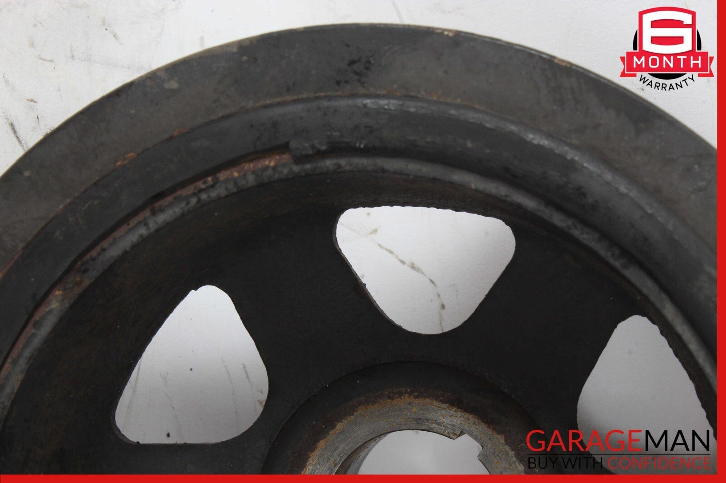 98-07 Mercedes W220 S500 Engine Motor Crankshaft Pulley Vibration Damper OEM