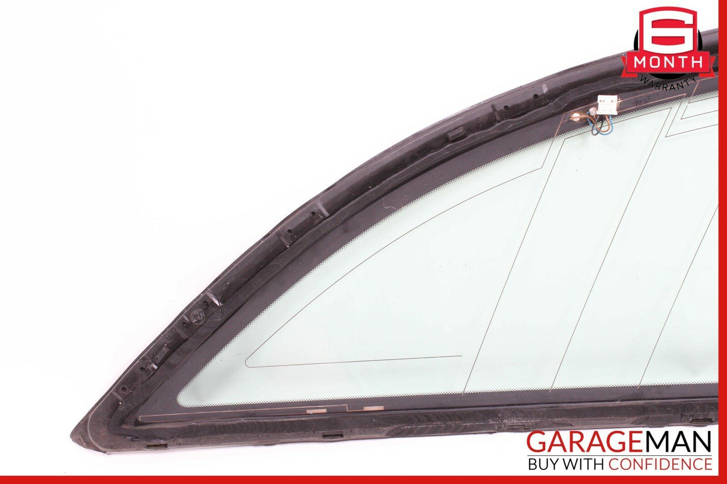 04-09 Mercedes W211 E350 E500 Wagon Rear Left Side Quarter Window Glass
