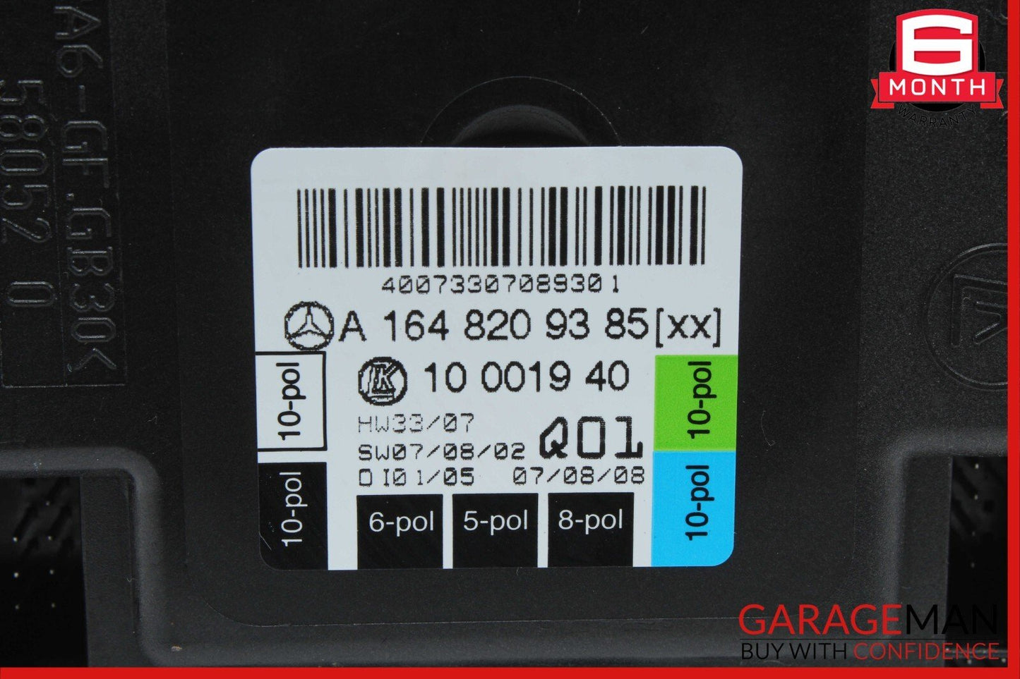 06-13 Mercedes X164 GL450 ML350 GL550 Front Left Side Door Control Module Unit