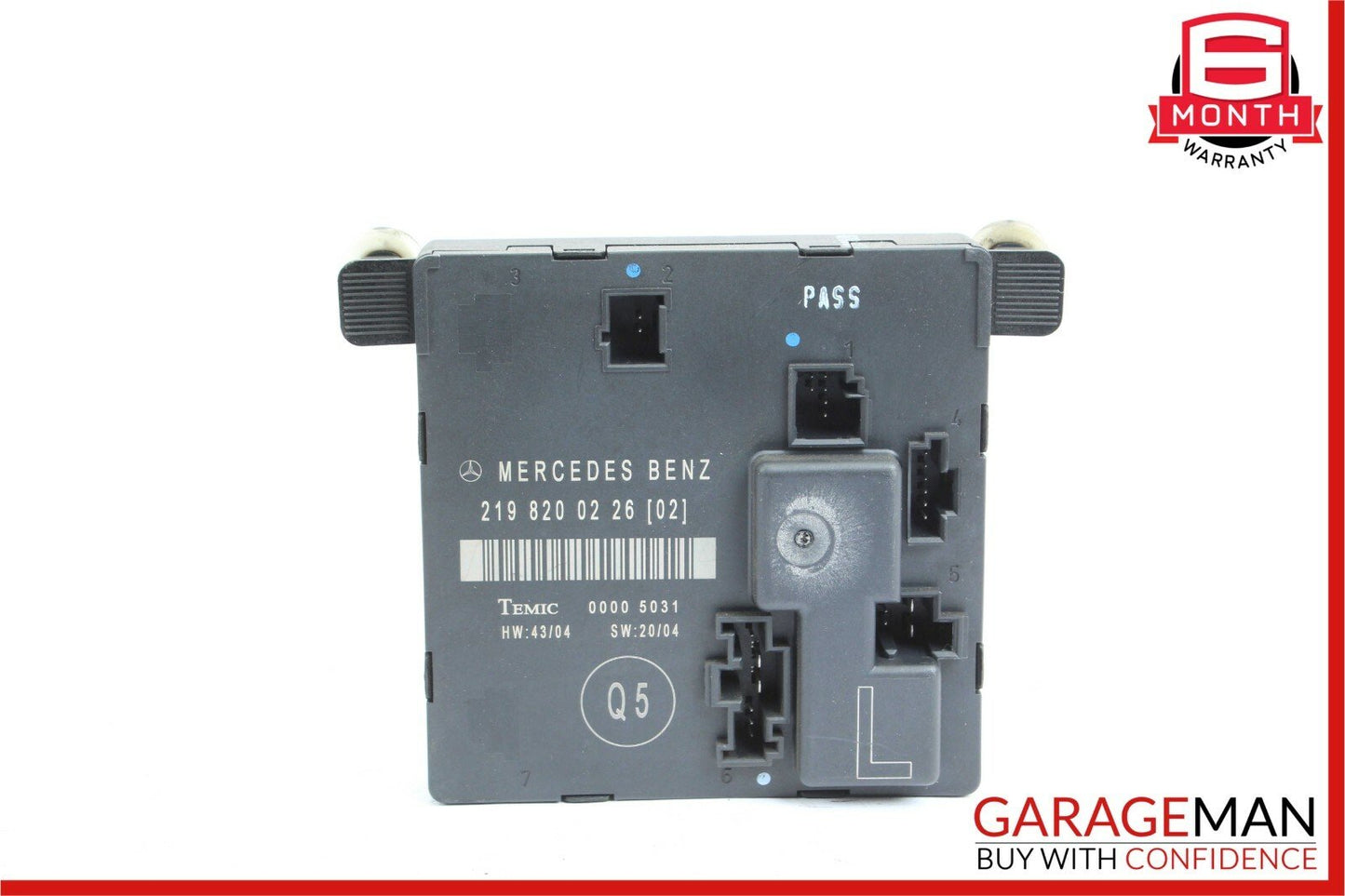06-11 Mercedes W219 CLS550 Rear Left Side Door Computer Control Module OEM