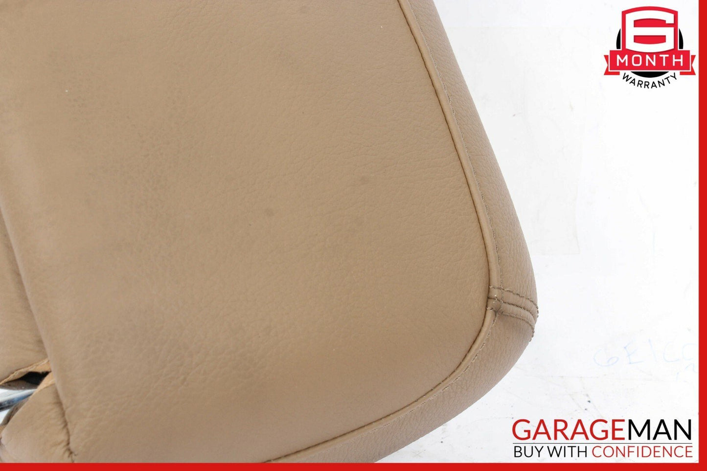 07-09 Mercedes W221 S450 S550 Front Right / Left Seat Headrest Head Rest Brown