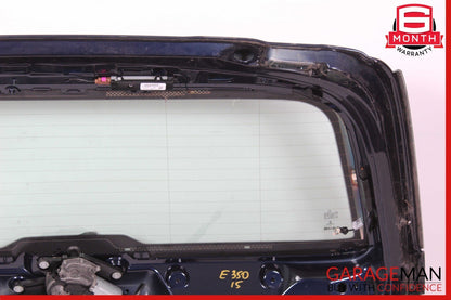 11-16 Mercedes W212 E350 Wagon Trunk Lid Tailgate Hatch Shell w/Glass OEM