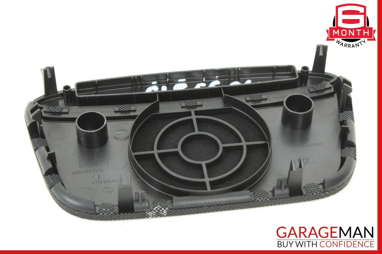 06-11 Mercedes W219 CLS55 AMG Dashboard Speaker Cover Grill Mesh Trim Panel OEM