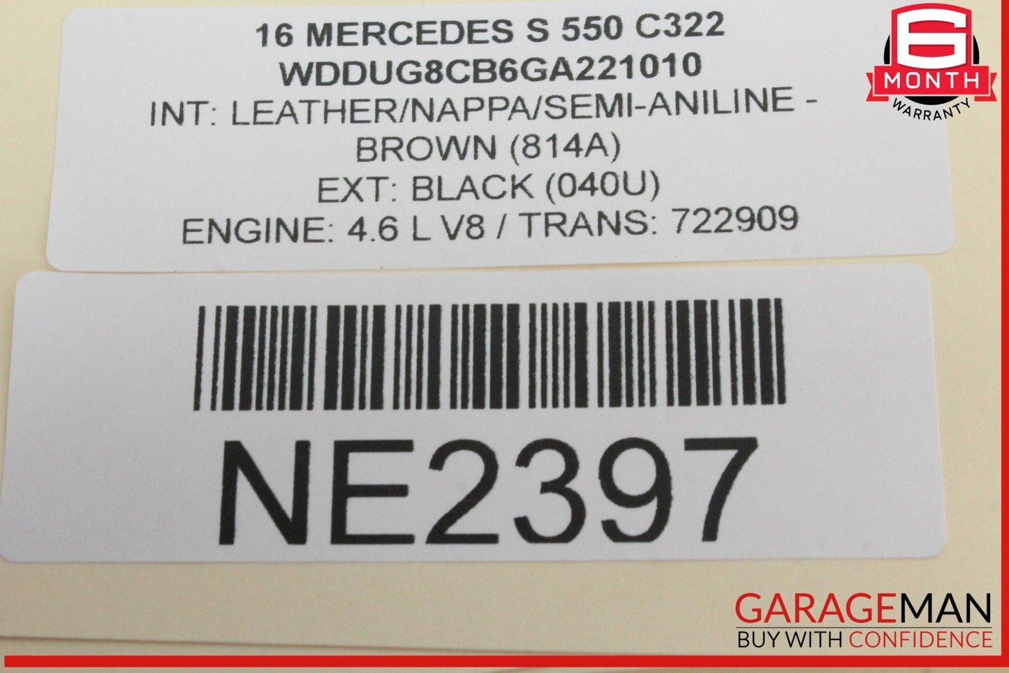 14-17 Mercedes W222 S550 Rear Trunk Lid Release Remote Open Close Control Module
