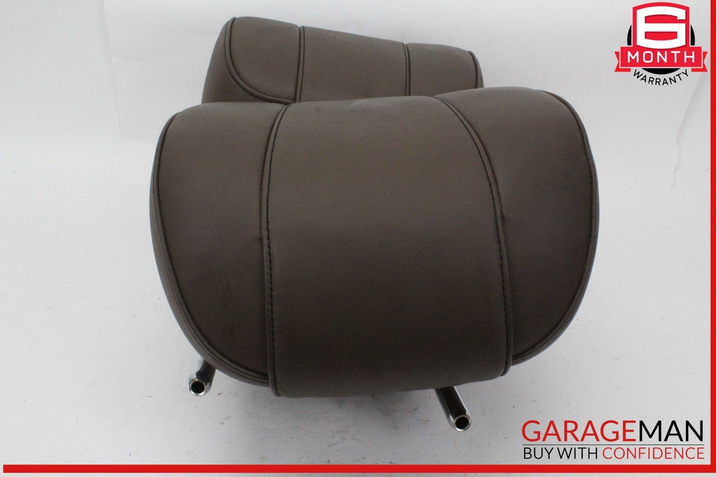 14-17 Mercedes W222 S550 Front Left and Right Side Head Rest Headrest Brown OEM