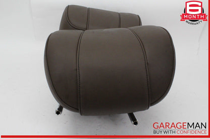 14-17 Mercedes W222 S550 Front Left and Right Side Head Rest Headrest Brown OEM