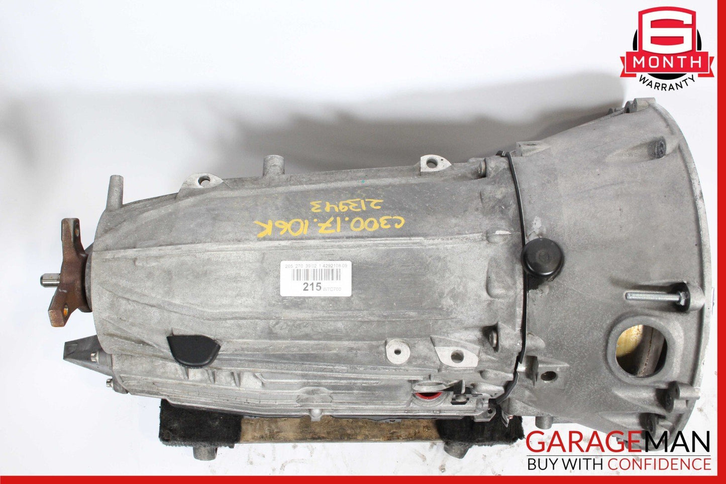 15-17 Mercedes W205 C300 RWD 7G Automatic Transmission Assembly 722.994 OEM 106k