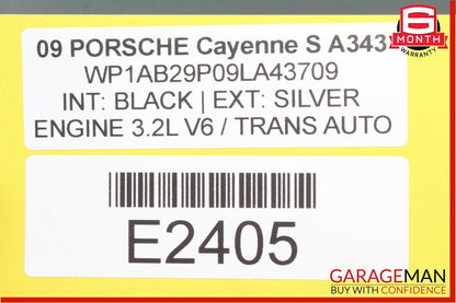 08-10 Porsche Cayenne S 957 Front Right Side Sunvisor Sun Visor Shade OEM