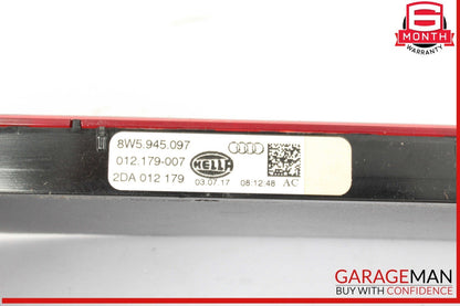 17-24 Audi A4 Quattro Rear Upper Center Third 3rd Brake Light Lamp 8W5945097 OEM