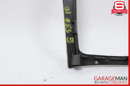 08-14 Mercedes W204 C250 C300 E550 Center Console Shift Shifter Bezel Trim Wood
